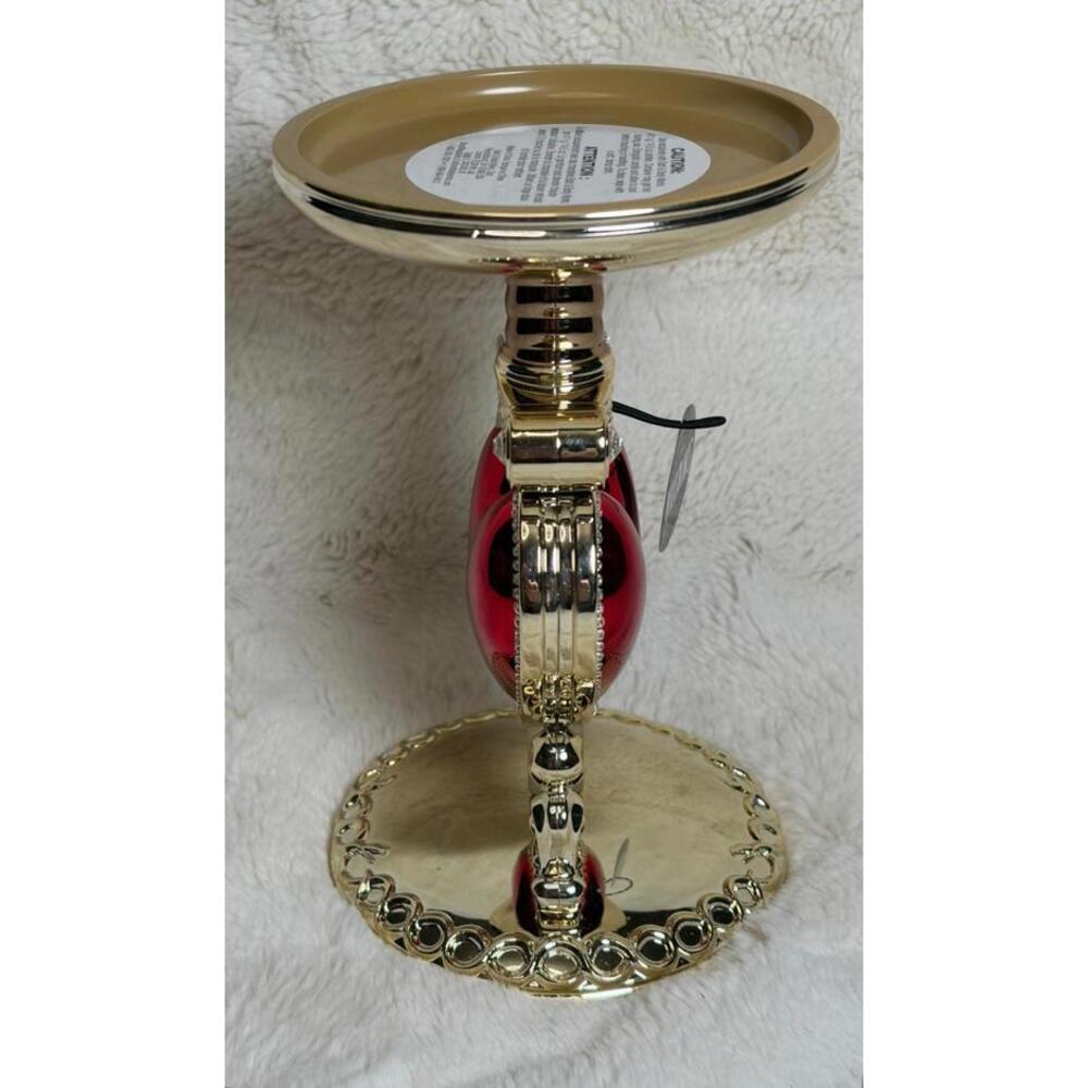 Bath & Body Works Disney Villains Queen of Hearts Pedestal 3-Wick Holder​ - Picture 4 of 6